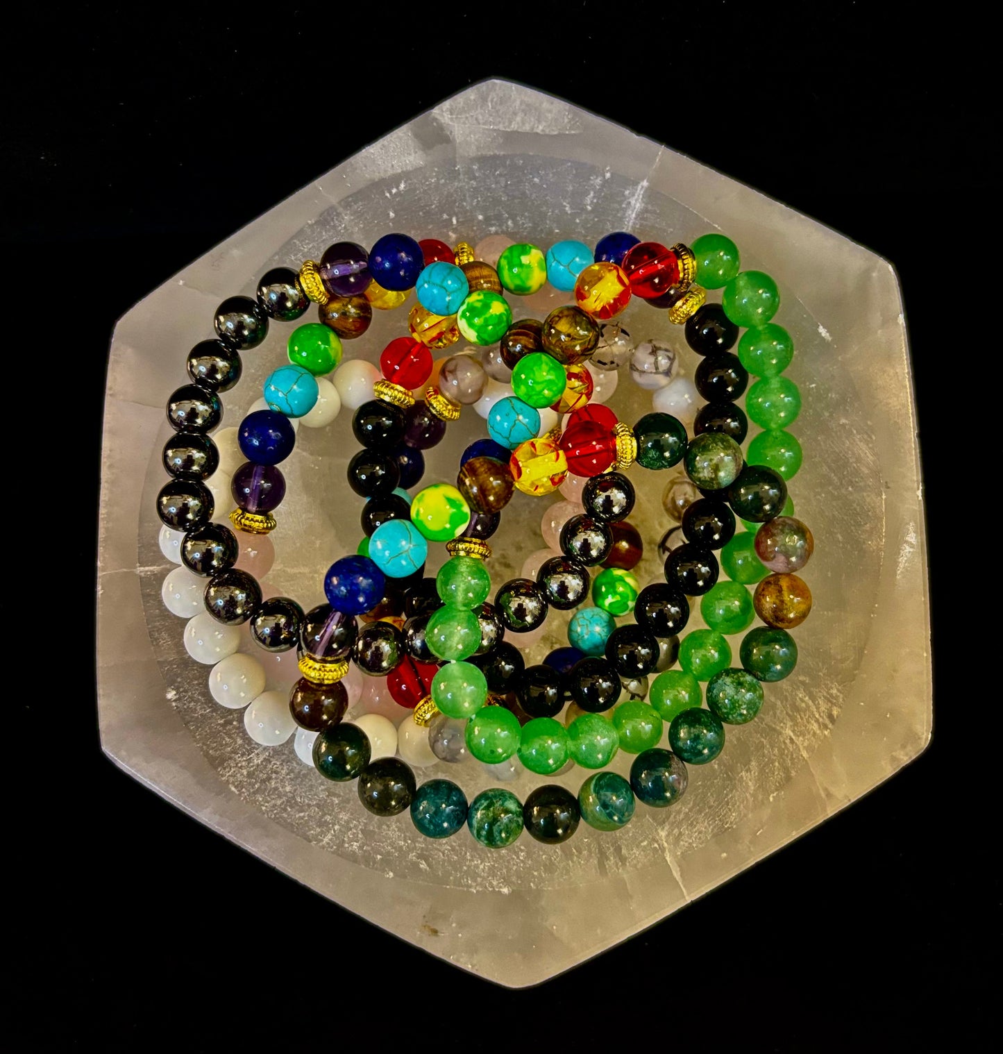 π 7 Chakra Bracelets for 7 Days β Complete Weekly Energy Set (Gift Box)