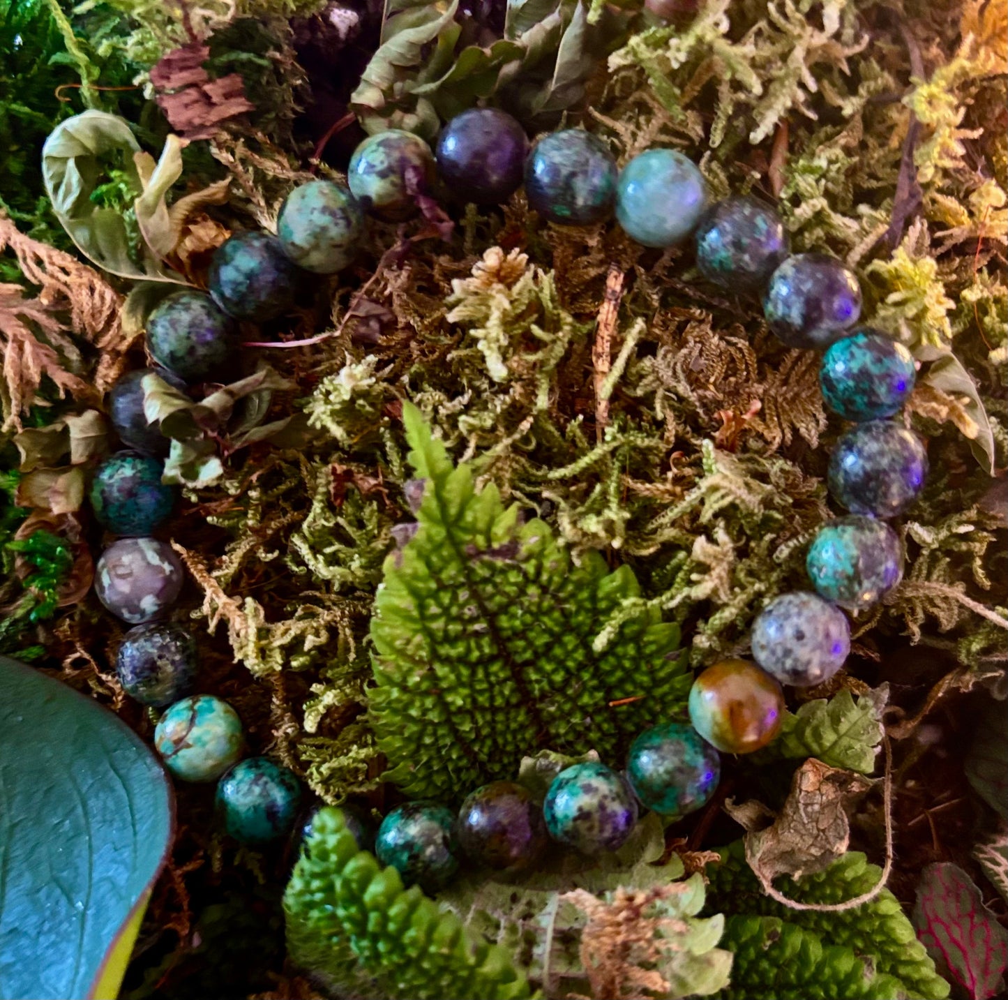 Black Moonstone 8mm Reiki-Infused Intuition & Manifestation Bracelet (Medium-Large Wrists)