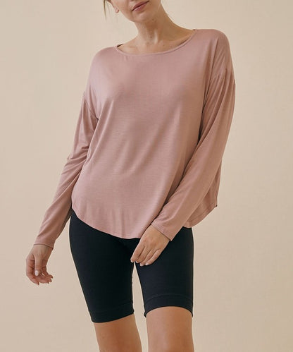 Bamboo Dolman Long Sleeve Top