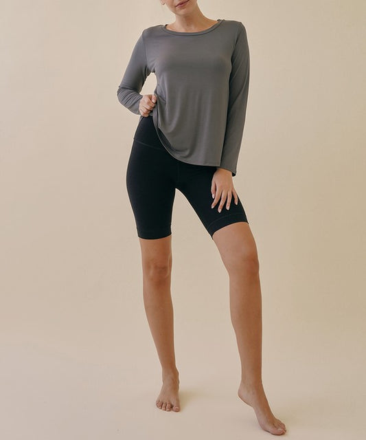 Bamboo Cotton Bike Leggings