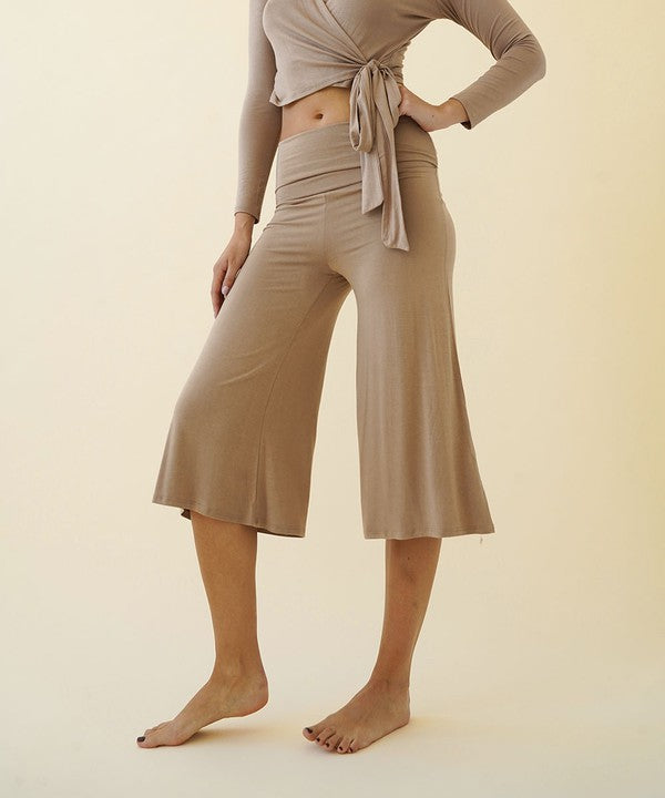 Bamboo Gaucho Pants