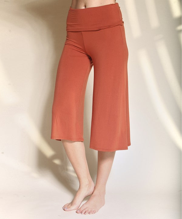 Bamboo Gaucho Pants