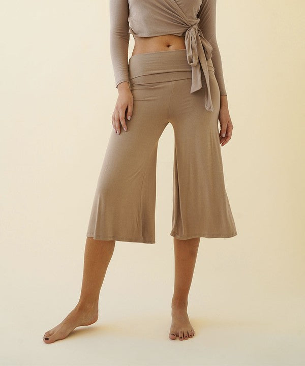 Bamboo Gaucho Pants