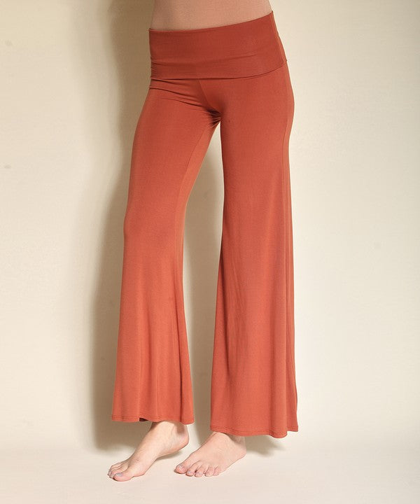 240GSM Bamboo Classic Palazzo Pants