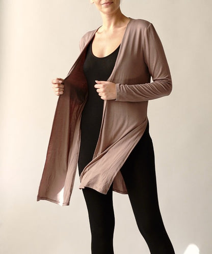 Bamboo Long Cardigan