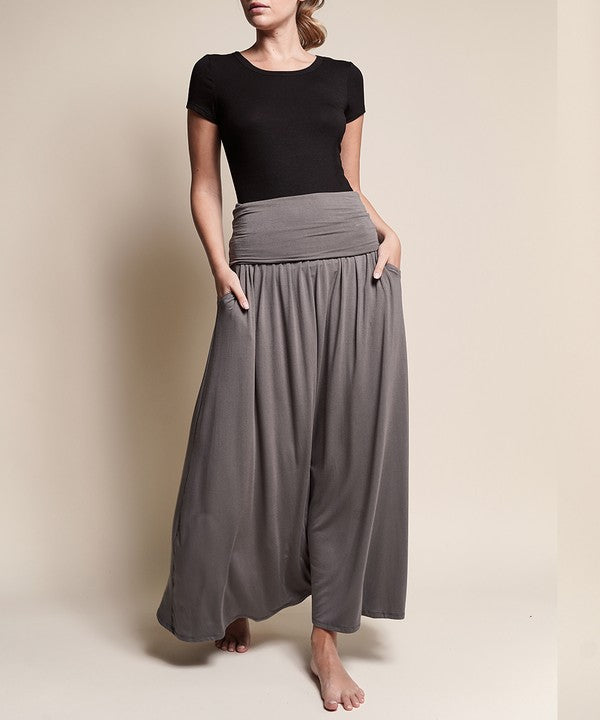 Bamboo Yoga Maxi Skirt