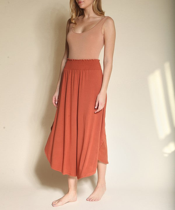 Bamboo Maxi Skirt