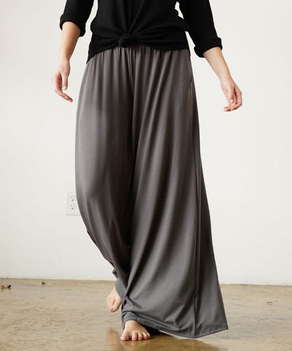 Smock Elastic Waist Maxi Palazzo