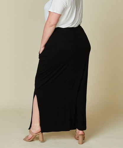 Bamboo Classic Skirt For Curvy