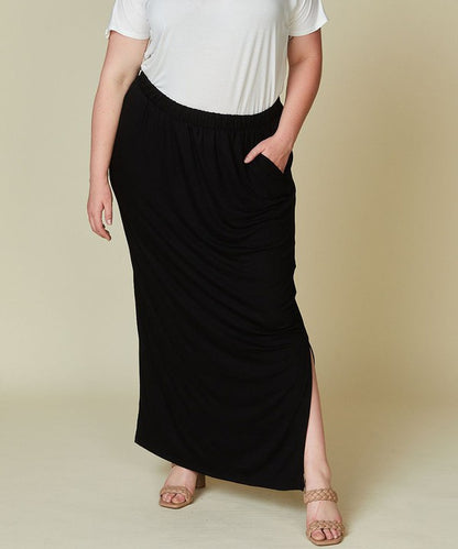 Bamboo Classic Skirt For Curvy