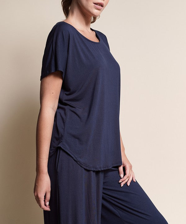 Bamboo Casual Dolman Sleeve Top