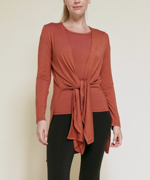 Bamboo Long Cardigan