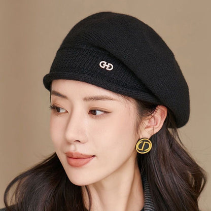 Women’s Wool Knitted Winter Hat — All-Match Knit Beanie