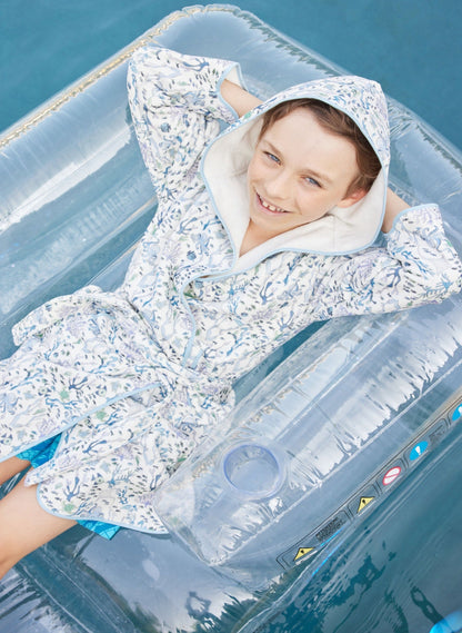 Greenwich Organic Children’s Bathrobe - Coral Reef