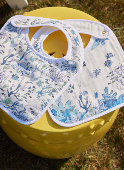 Baby Classic Bib - Coral Reef