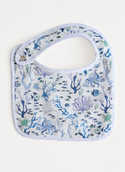 Baby Classic Bib - Coral Reef