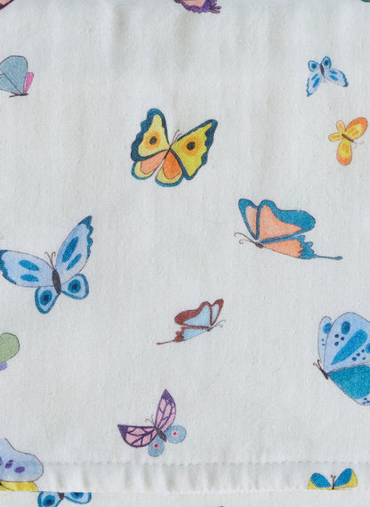 Baby Burp Cloth - Madame Butterfly