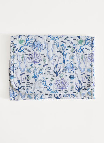 Baby Burp Cloth - Coral Reef