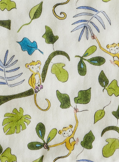 Baby Classic Bib - Happy Monkey