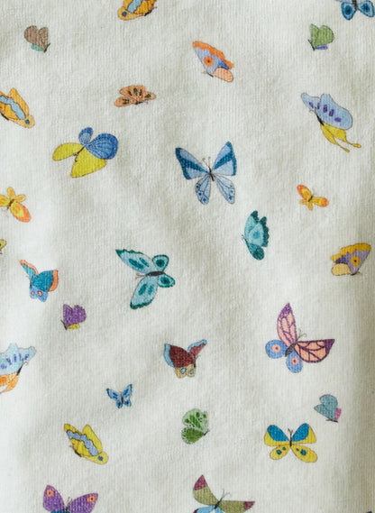 Children's Organic Swim Poncho - Madame Butterfly