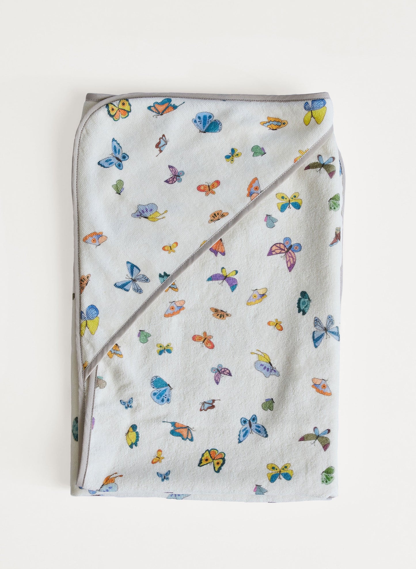 Hooded Bath Towel - Madame Butterfly