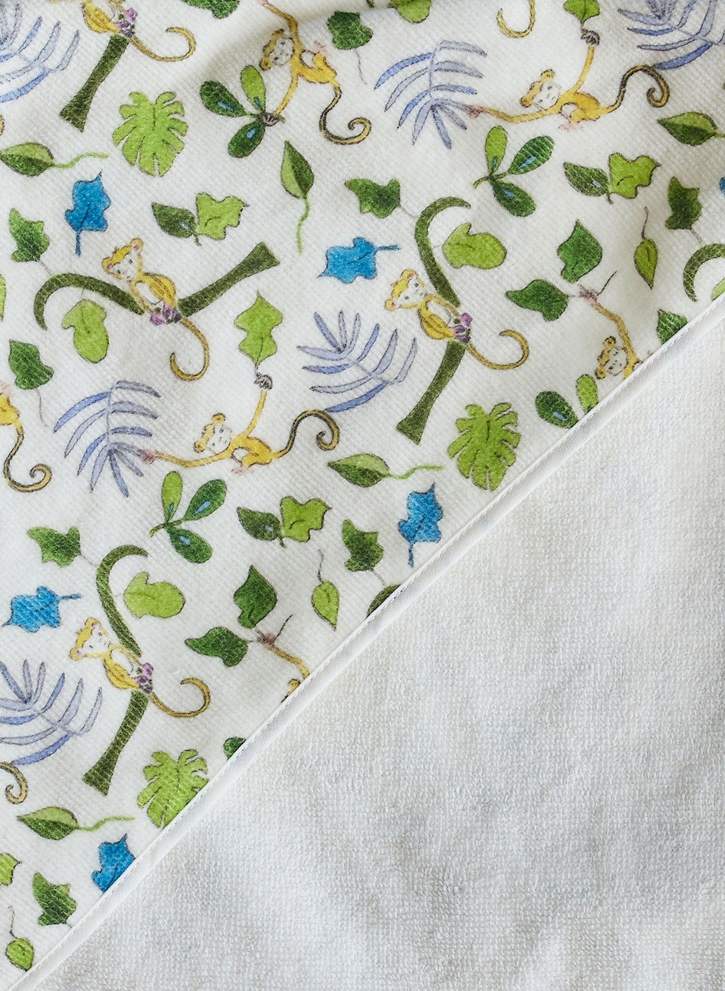 Hooded Bath Towel - Happy Monkey