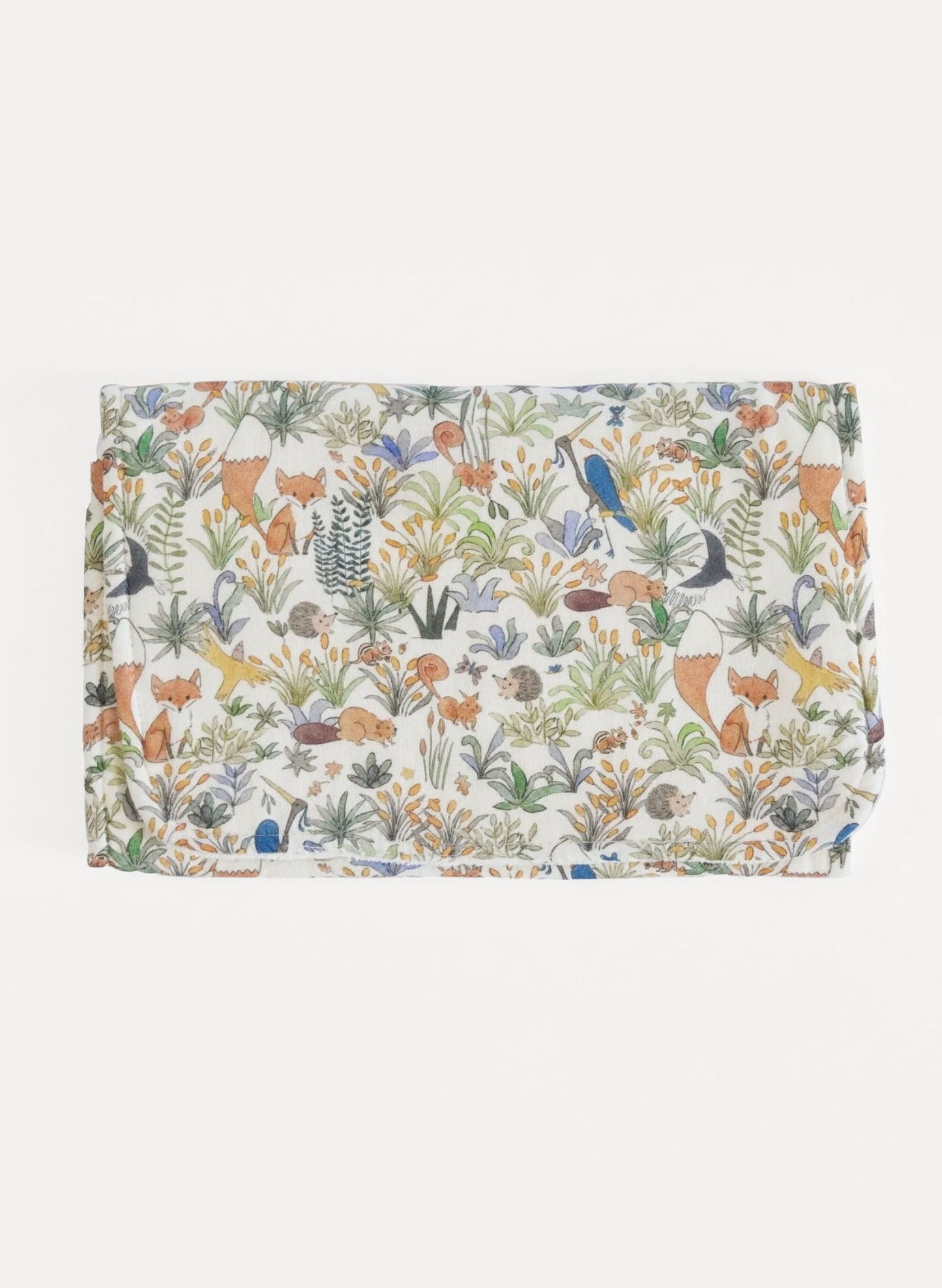 Baby Burp Cloth - Foxy Forest