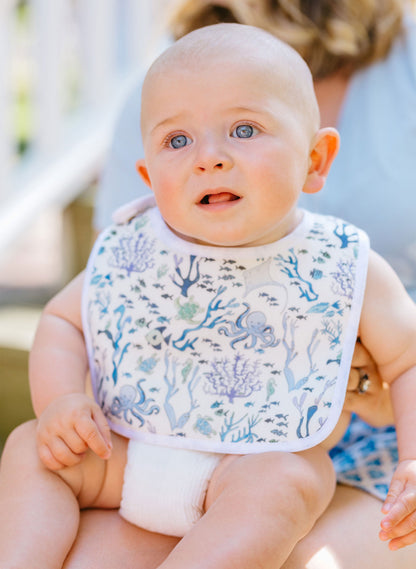 Baby Classic Bib - Coral Reef