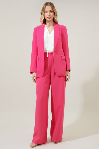 Chelsea Fitted Notch Lapel Blazer