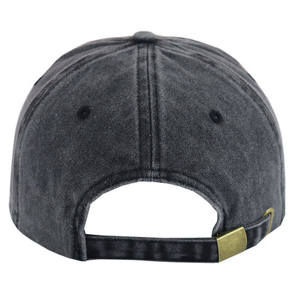 Texas Lone Star Embroidered Vintage Washed Baseball Cap – Adjustable Unisex Hat