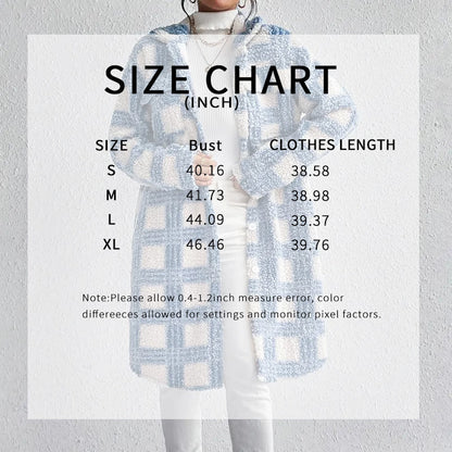 Women’s Plaid Fleece Jacket