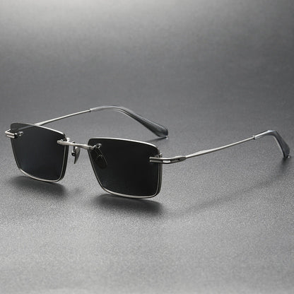 Pure Titanium Polarized Sunglasses – Retro British Style
