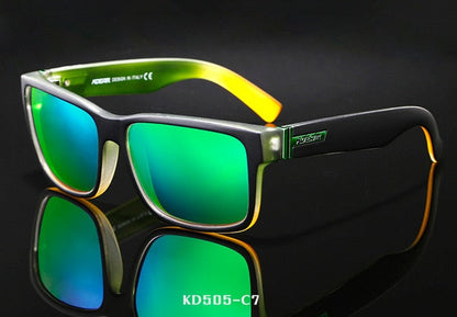 Men's Polarized Sport Sunglasses – UV400 Square Frame