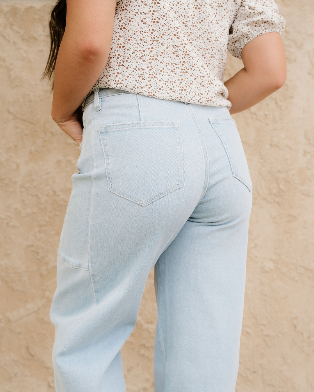 Rowen Wide Leg Jeans - Flying Monkey