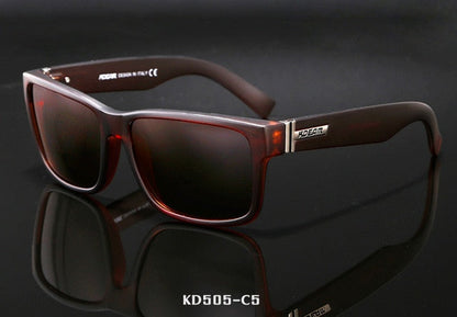 Men's Polarized Sport Sunglasses – UV400 Square Frame