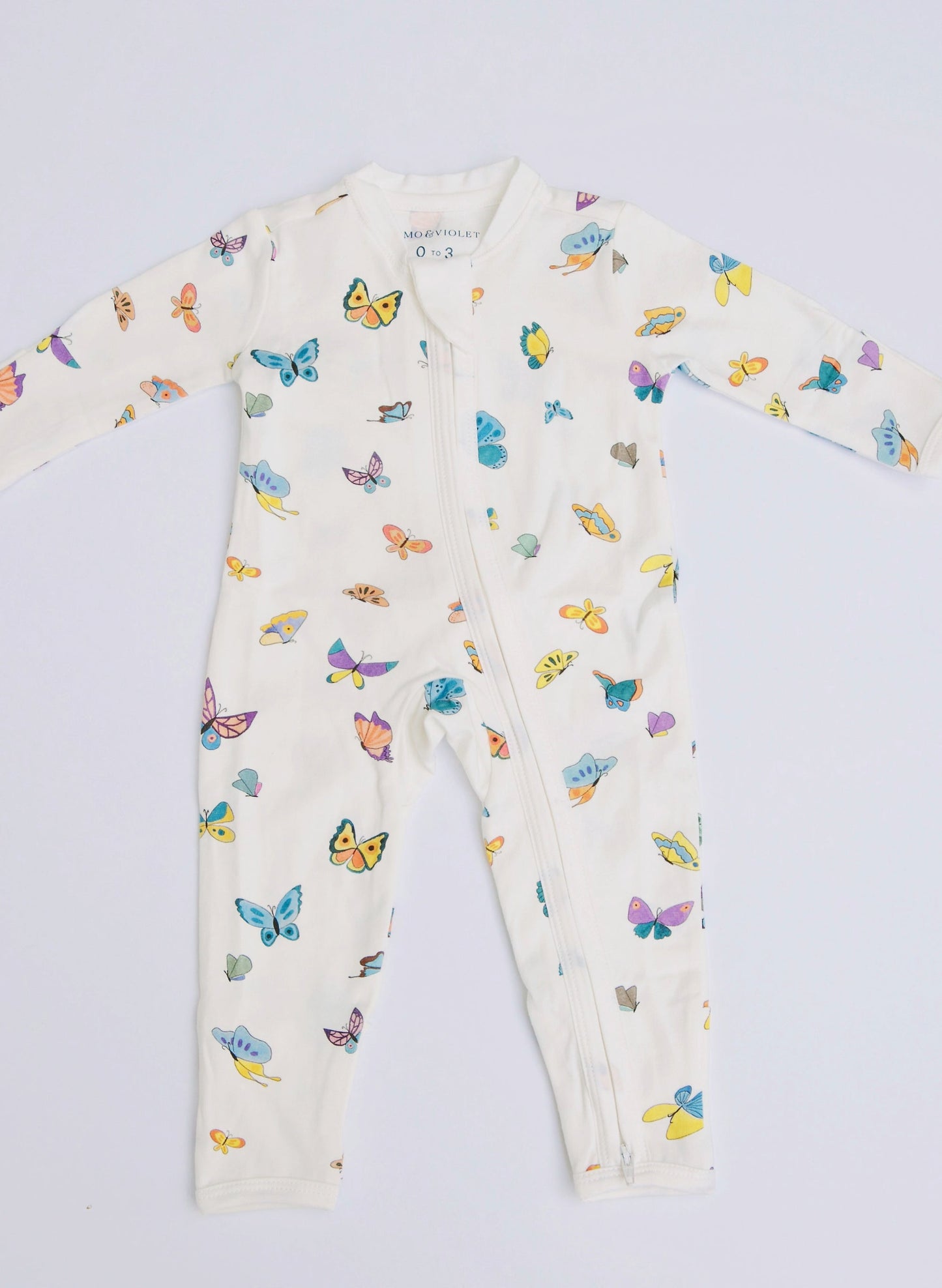 Baby Zippered One-Piece - Madame Butterfly