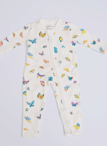 Baby Zippered One-Piece - Madame Butterfly