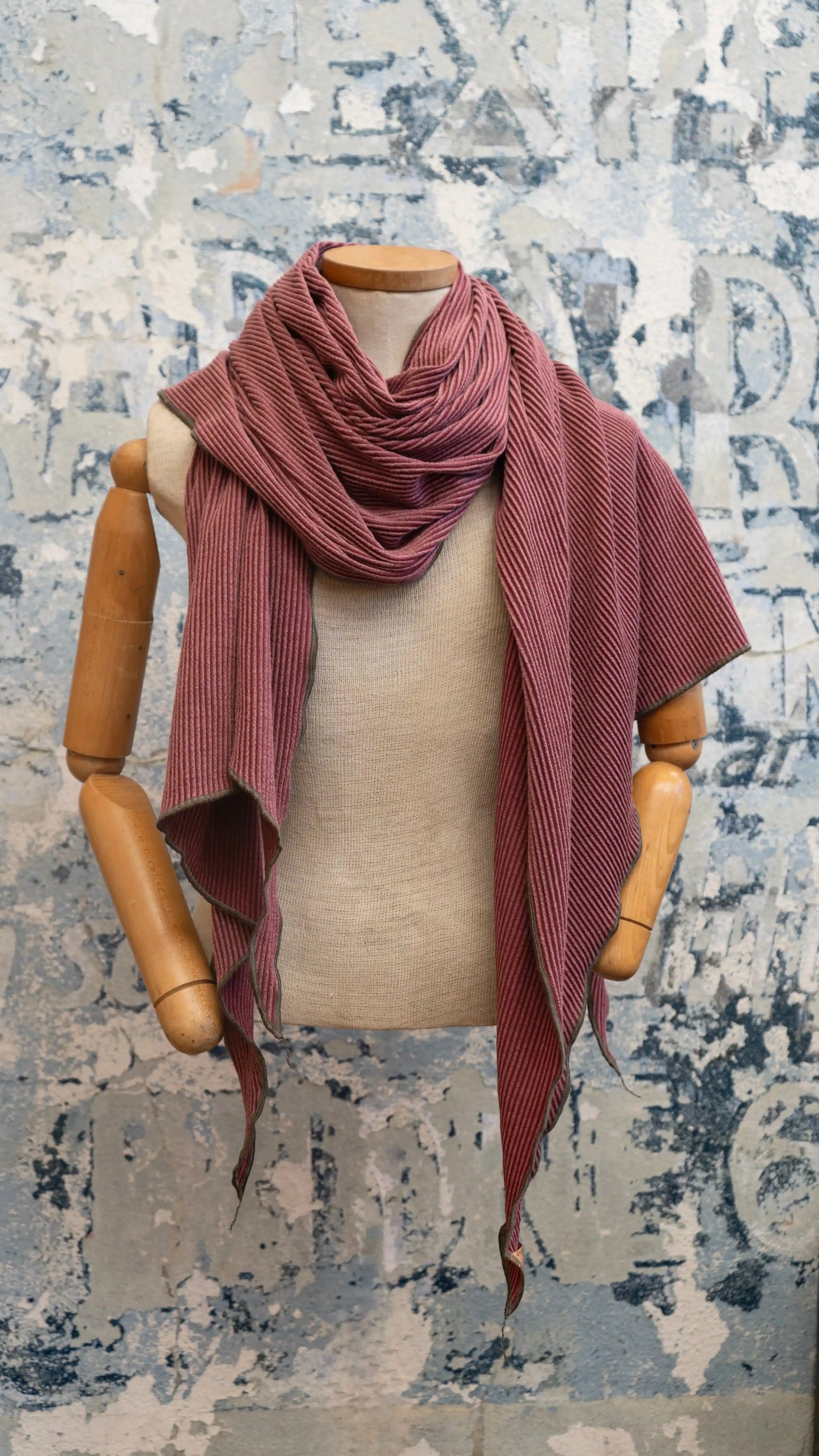 Burgundy DNA Scarf