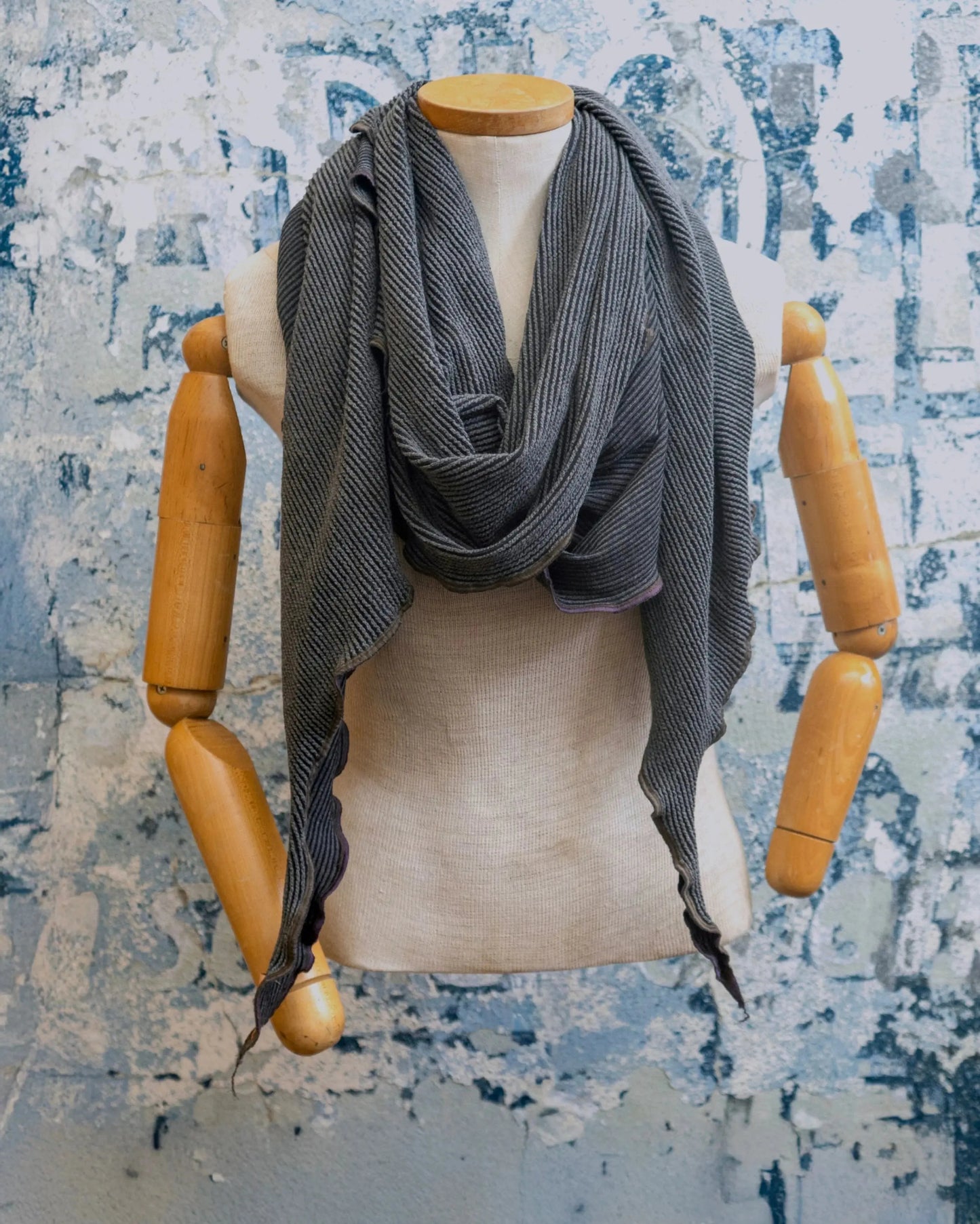 Charcoal DNA Scarf