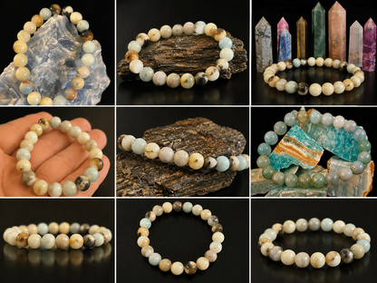 Nantasket Beach Amazonite Bracelet - Ride the Waves. Protect Your Peace.
