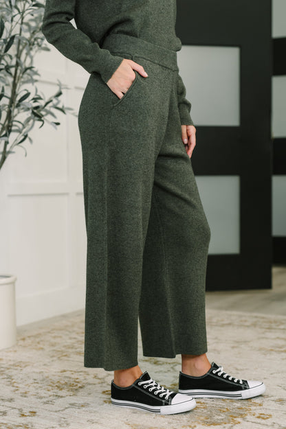 Clove Culottes in Moss