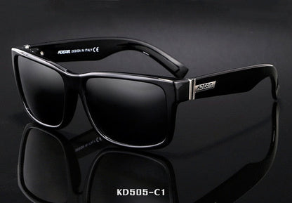 Men's Polarized Sport Sunglasses – UV400 Square Frame