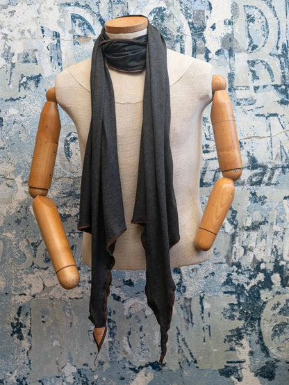 Smokey Grey Snuggle Scarf