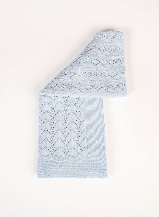 Wonder Baby Blanket - Light Blue