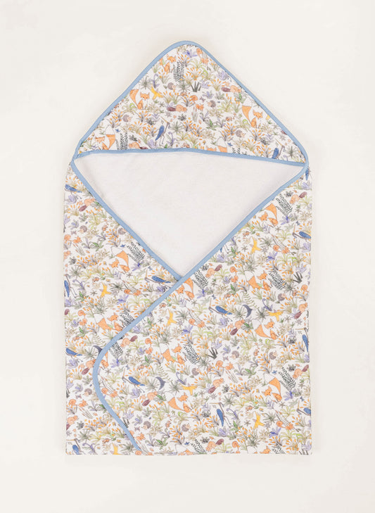 Hooded Bath Towel - Foxy Forest