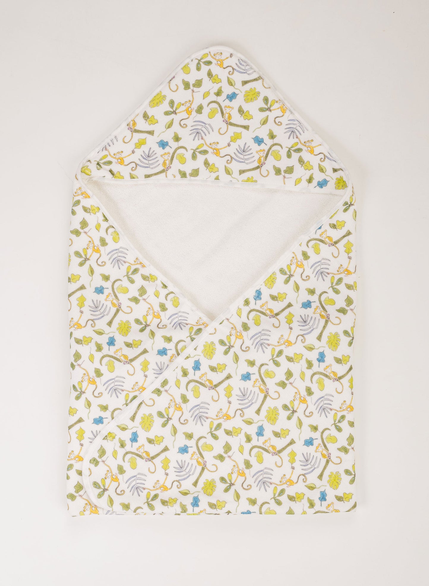 Hooded Bath Towel - Happy Monkey