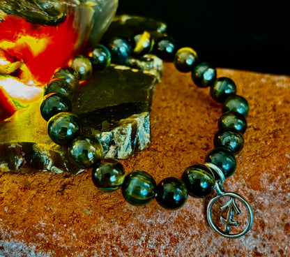 ✨ Zodiac Vibes Crystal Bracelet Collection – Wear Your Sign, Own Your Power (Gift Boxed with Zodiac Description Card)