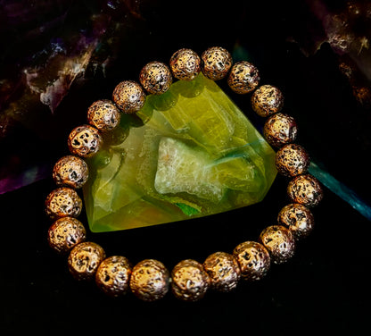 Glow & Go Lava Stack Bracelets – Gold & Silver