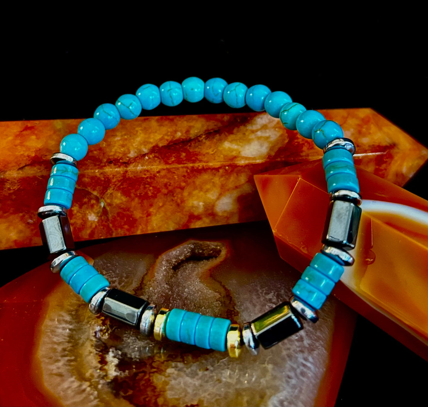 Stack & Go Bracelet Set – Lightweight Wood, Lava & Stone (5 styles for small to medium wrists)