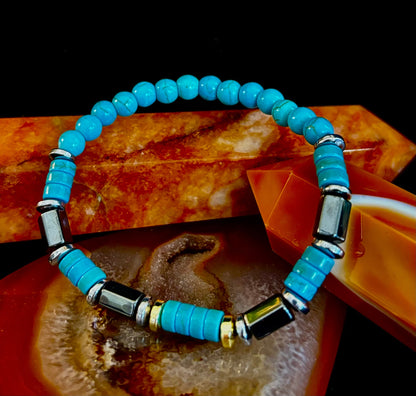 Stack & Go Bracelet Set – Lightweight Wood, Lava & Stone (5 styles for small to medium wrists)